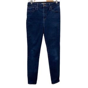 Madewell Curvy High-Rise Skinny Blue Jeans sz 29 cotton blend EUC